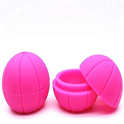 4-Piece Large Silicone Basketball Ice Ball Molds - BPA Free Sphere Ice Cube Trays for Whiskey & Cocktails | Easy Release 3D DIY Ice Molds | Perfect for Sports-Themed Parties, Home Bars & Cocktail Making