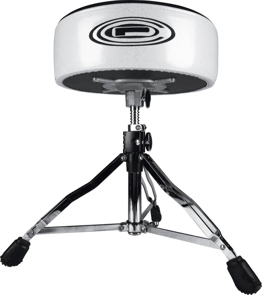 Orange County Drum & Percussion L8 Drum Throne - Adjustable Height Drum Stool for Drummers - Perfect for Live Performances, Studio Recording & Drum Practice Sessions