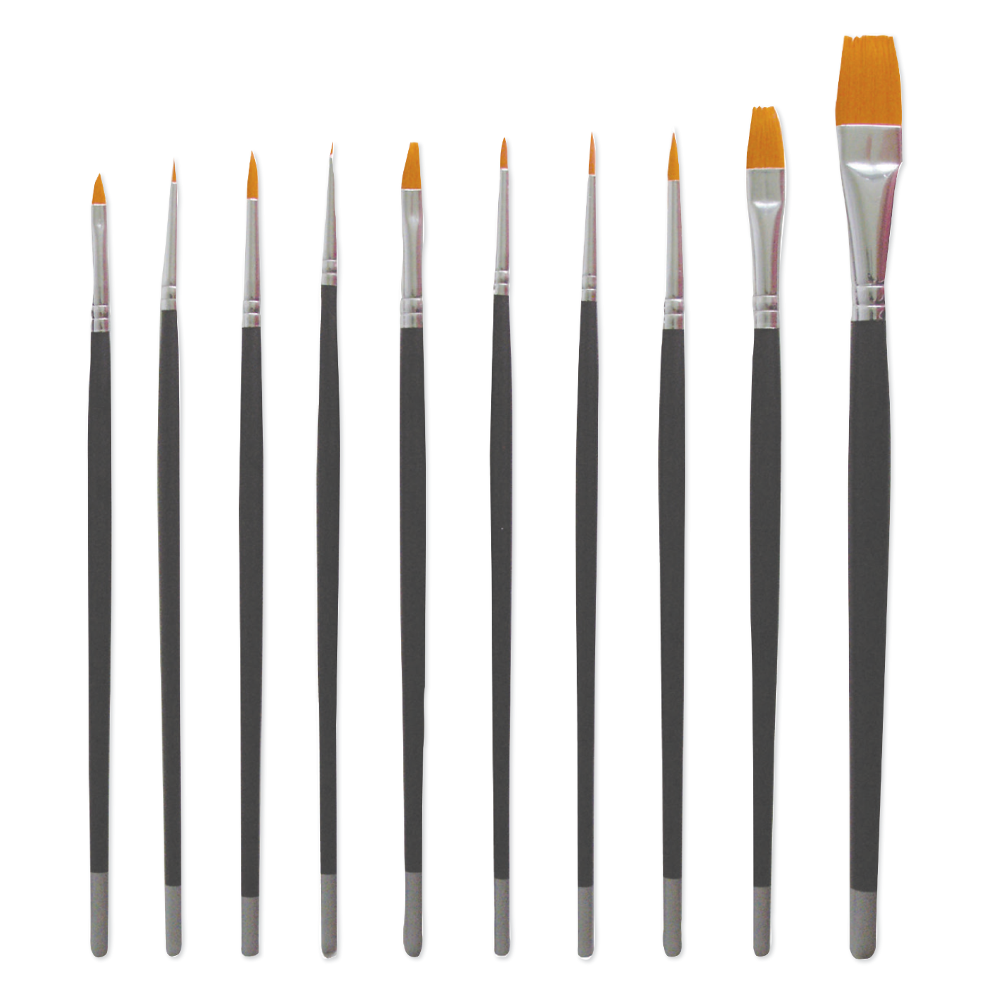 Debra Lynn Professional Nail Art Brush Set - 10 Piece Kit for Acrylic, Gel & Nail Design - Perfect for Salon, Home Manicure & DIY Nail Art