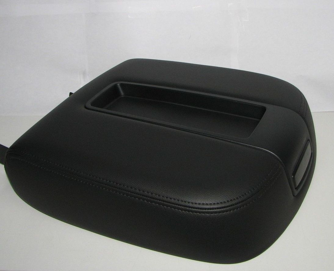 2007-2014 Chevy Tahoe LT LS LTZ Z71 Center Console Replacement Cover - Black Leather Seat Cover for Car Interior Upgrade & Comfort Enhancement | Perfect for Daily Commute, Road Trips & Vehicle Restoration