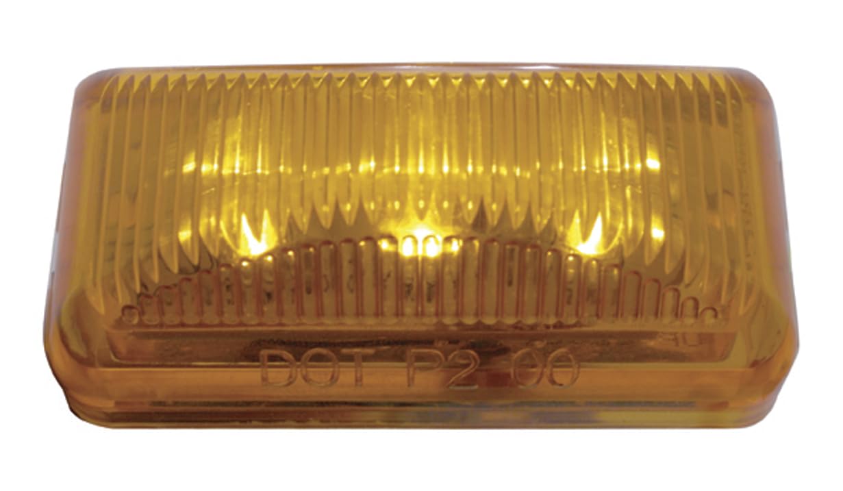 United Pacific Amber 6 LED 2.5