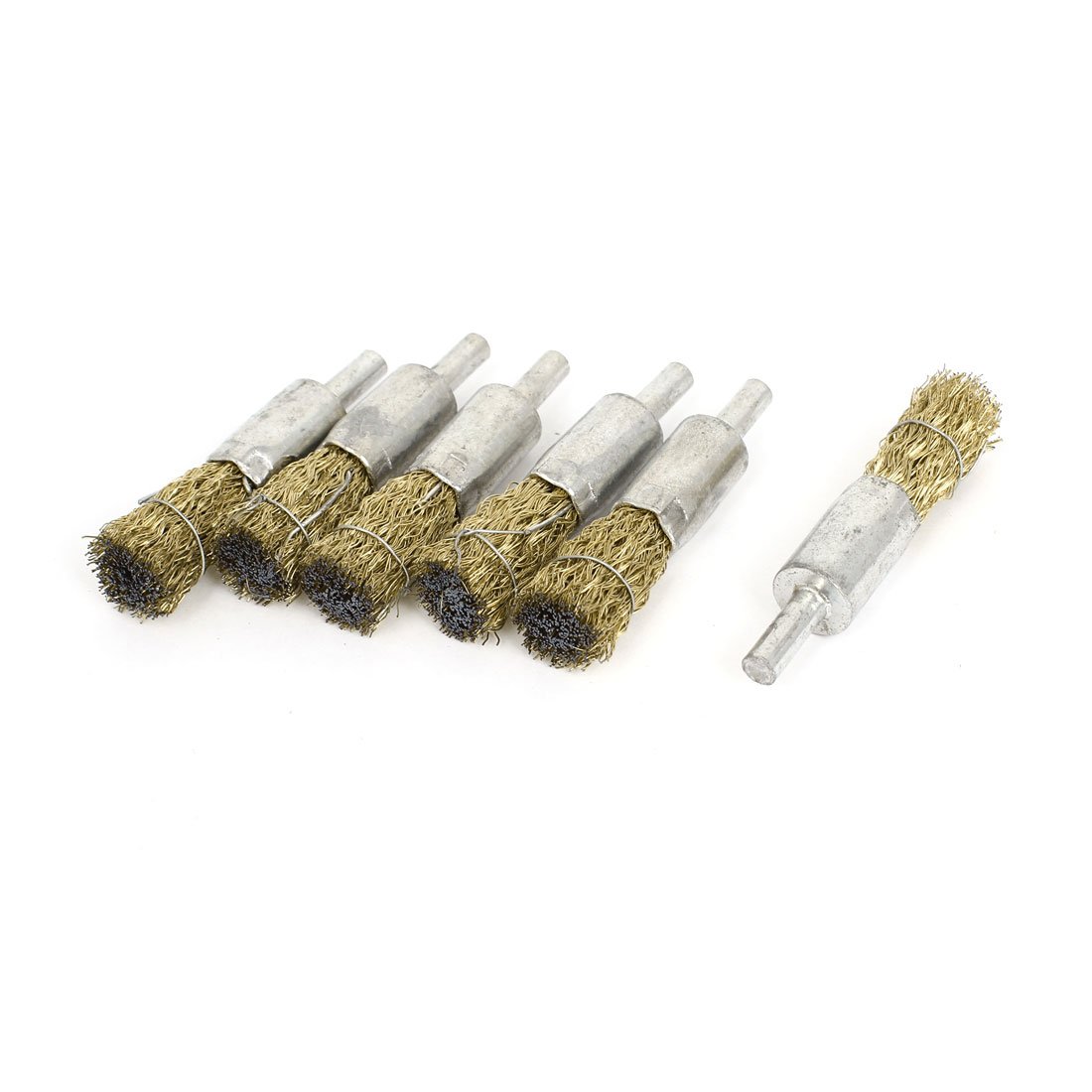 6mm Round Abrasive Wheels & Discs - 6 Pcs Steel Wire Polishing Brushes for Rotary Tools - Perfect for Metal Cutting, Grinding, and Polishing - Ideal for DIY, Jewelry Making, and Automotive Repair