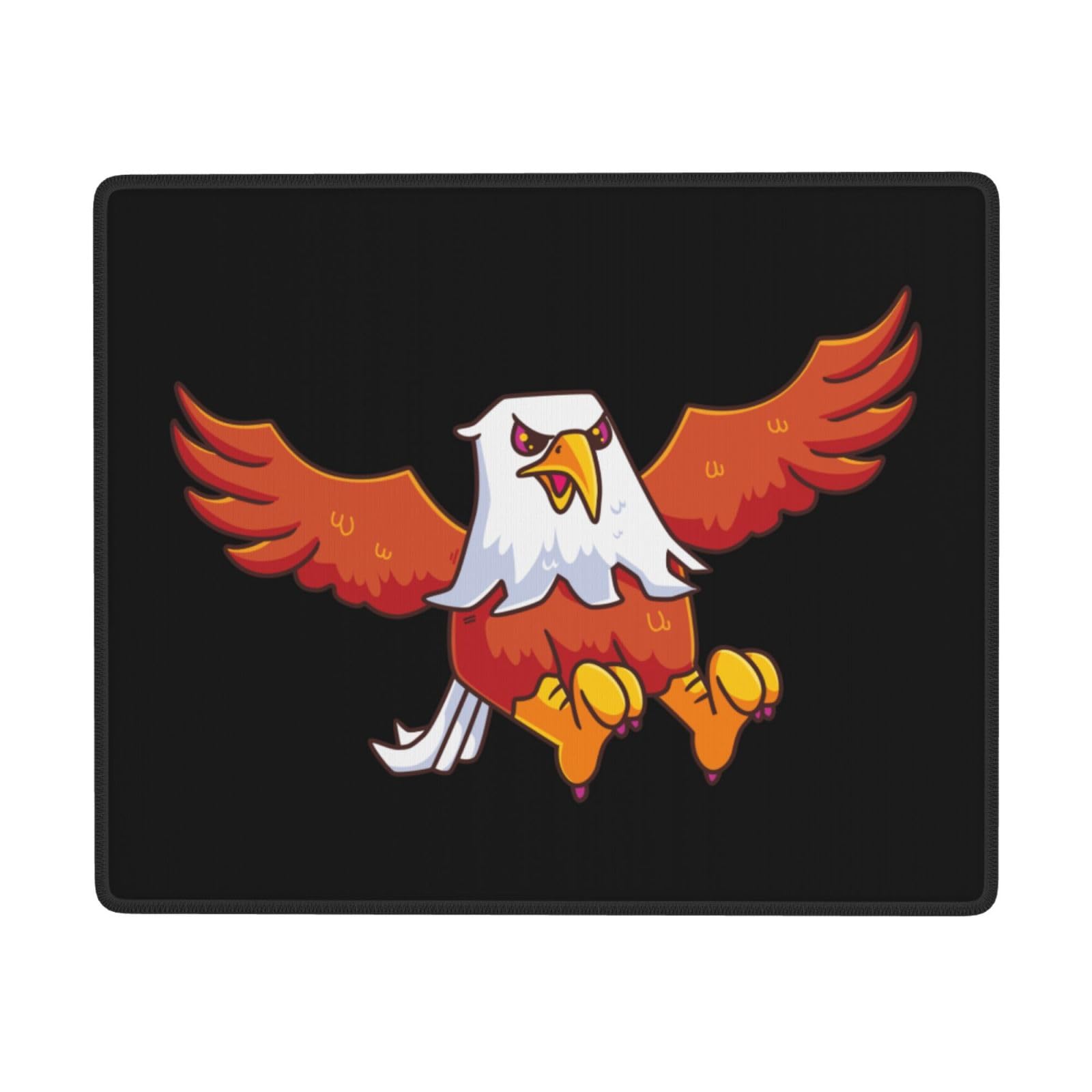 SIYTUAU Cute Eagle Hunting Pose Mouse Pad - Waterproof, Non-Slip Rubber Gaming Mouse Pad (7x9 inches) for Laptop, Office & PC Use - Perfect for Work, Gaming & Home Office Setup