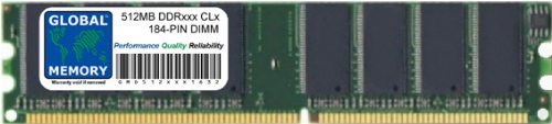 512MB DDR 266/333/400MHz 184-PIN DIMM RAM Memory Upgrade for Apple Mac Mini, eMac G4, iMac G4/G5, PowerMac G4/G5 - Compatible with Desktop Computers and Workstations