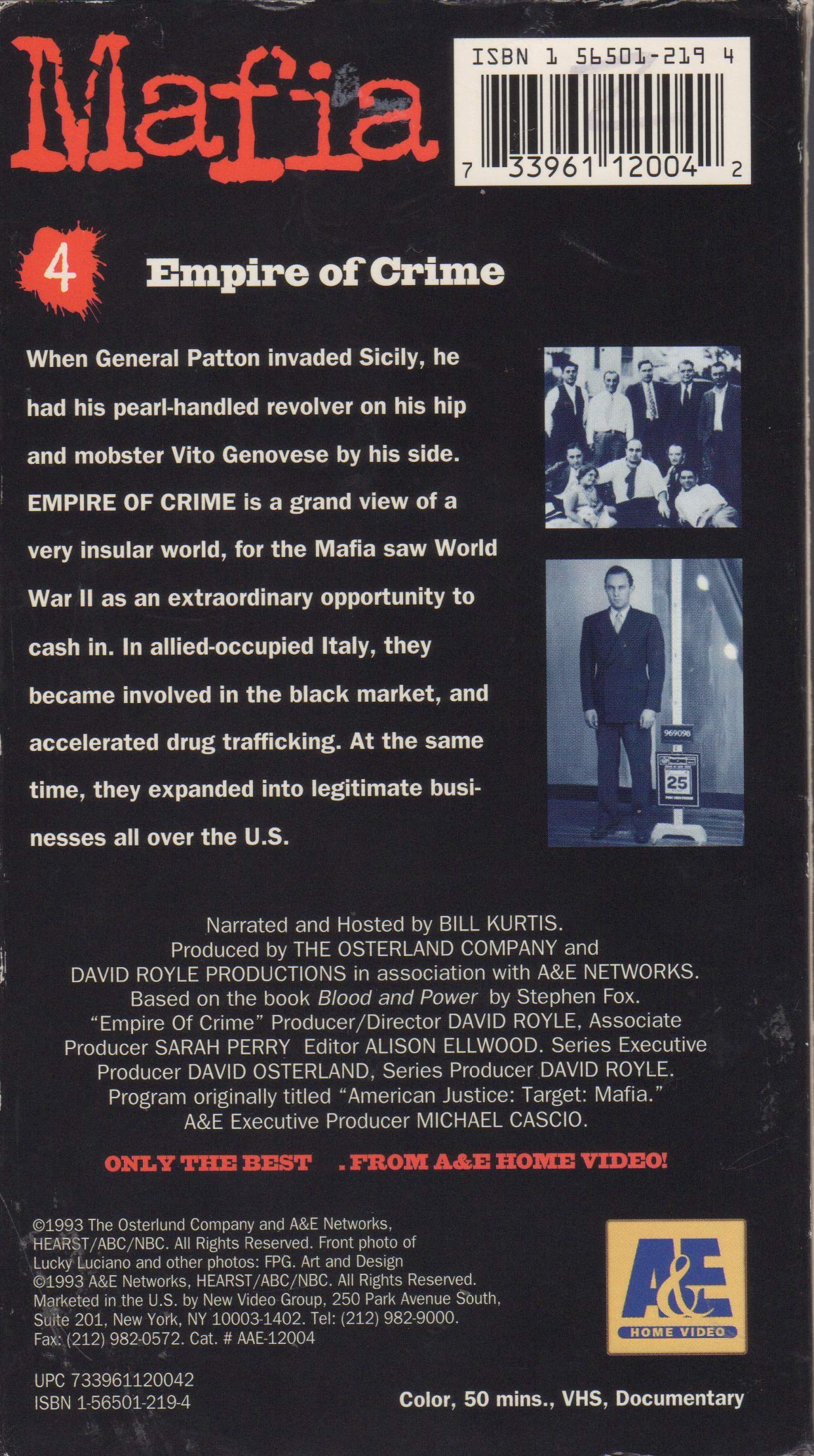 Mafia History Book: The Rise of American Organized Crime - Volume 4 - Empire of Crime | True Crime Stories, Mobster Biographies & Gangster Era Research - Perfect for Crime Historians & Documentary Enthusiasts