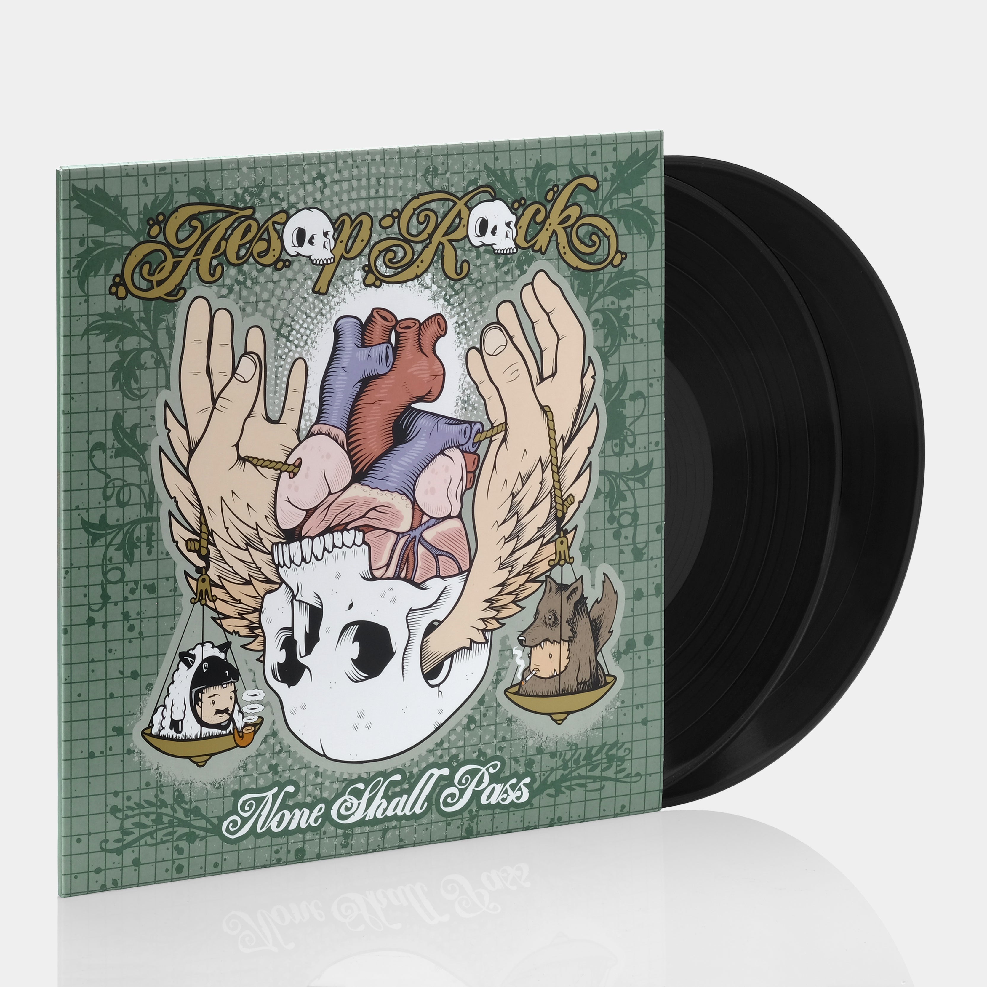 Aesop Rock - None Shall Pass 2xLP Vinyl Record | Limited Edition Hip Hop Album | Perfect for Collectors & Music Enthusiasts | Great for Home Listening & Gifts
