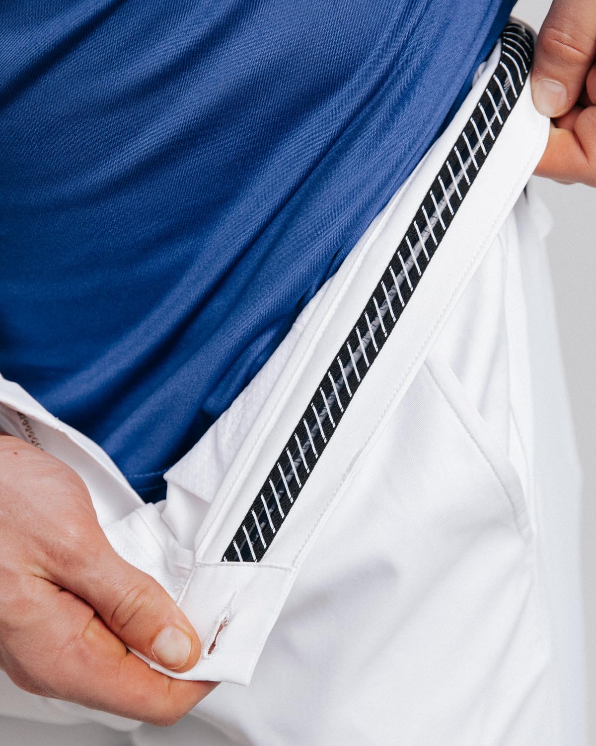 **Primo Golf Jogger Pants for Men - Lightweight 4-Way Stretch Golf Trousers with 4 Pockets, Inner Gel Waistband & Elastic Zipper Ankles - Perfect for Golfing, Travel & Casual Wear**