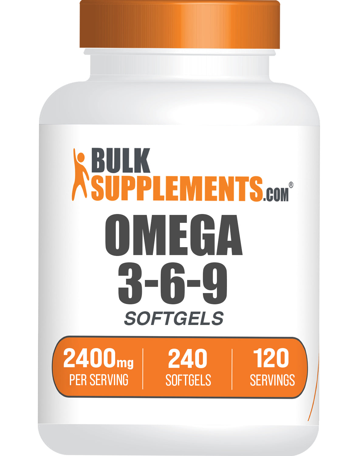 Premium Omega 3 6 9 Softgels - Triple Strength Fish Flax & Borage Oil Supplement for Heart, Brain & Joint Health - Supports Immunity & Skin Care - 120 Count for Daily Wellness Routine