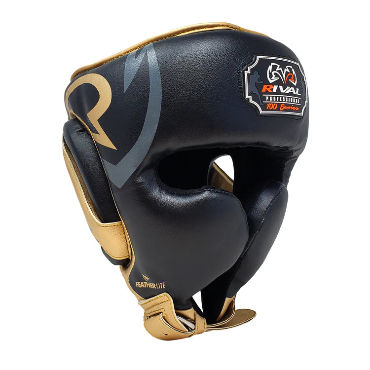 RIVAL RHG100 Professional Boxing Headgear - Premium Protective Gear for Training & Sparring (Ideal for Boxing, MMA, Muay Thai & Kickboxing)