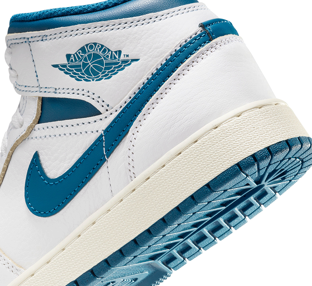 Air Jordan 1 Mid SE (GS) Basketball Shoes for Kids - Stylish High-Top Sneakers for School, Sports & Casual Wear