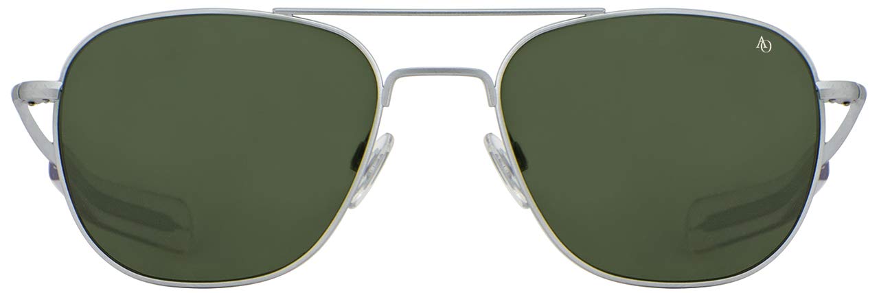 AO Original Pilot Sunglasses - SkyMaster Polarized Glass Lenses for Men & Women - Classic Aviator Style for Driving, Flying & Outdoor Activities