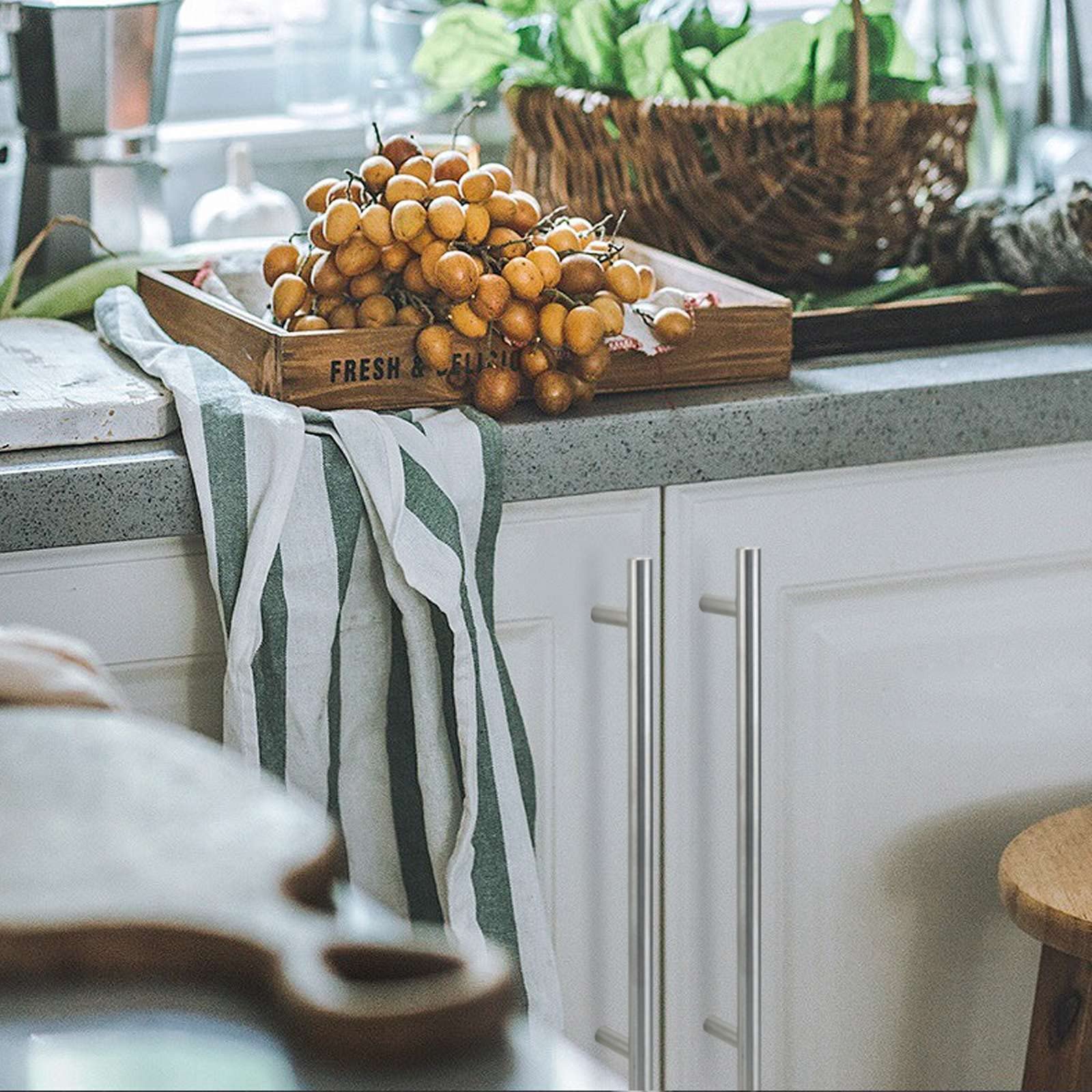 Stainless Steel Euro Cabinet Handles 4