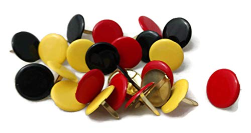 Magical Assorted Jumbo Round Brads - 300pcs Scrapbook Paper Fasteners for DIY Crafts, Card Making, Photo Albums & Scrapbooking Projects