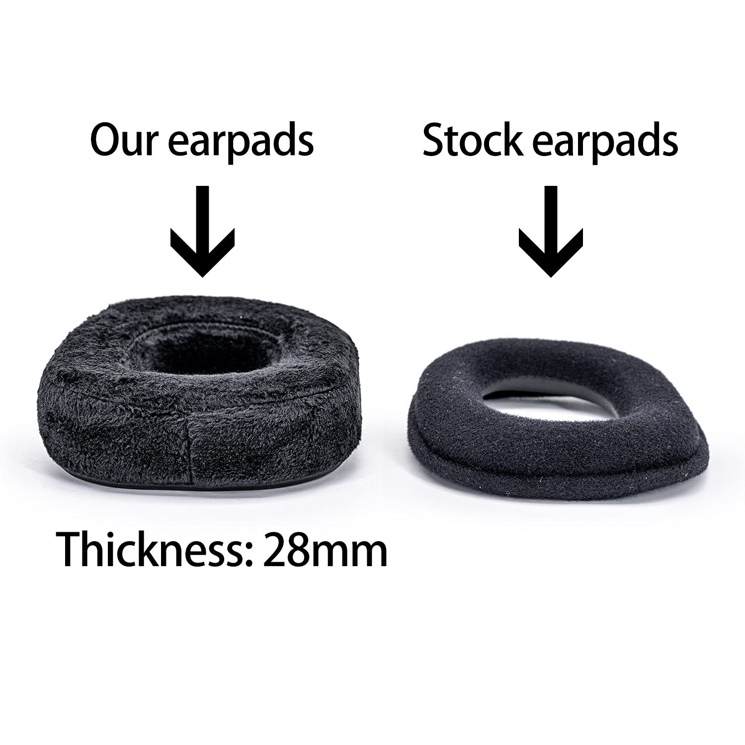 Premium Velour Replacement Ear Pads for Astro A40 & A50 GEN1/GEN2 Gaming Headsets - Soft Comfort Cushions (Not Compatible with A40TR/A50 GEN3/GEN4) - Perfect for Long Gaming Sessions & Noise Isolation