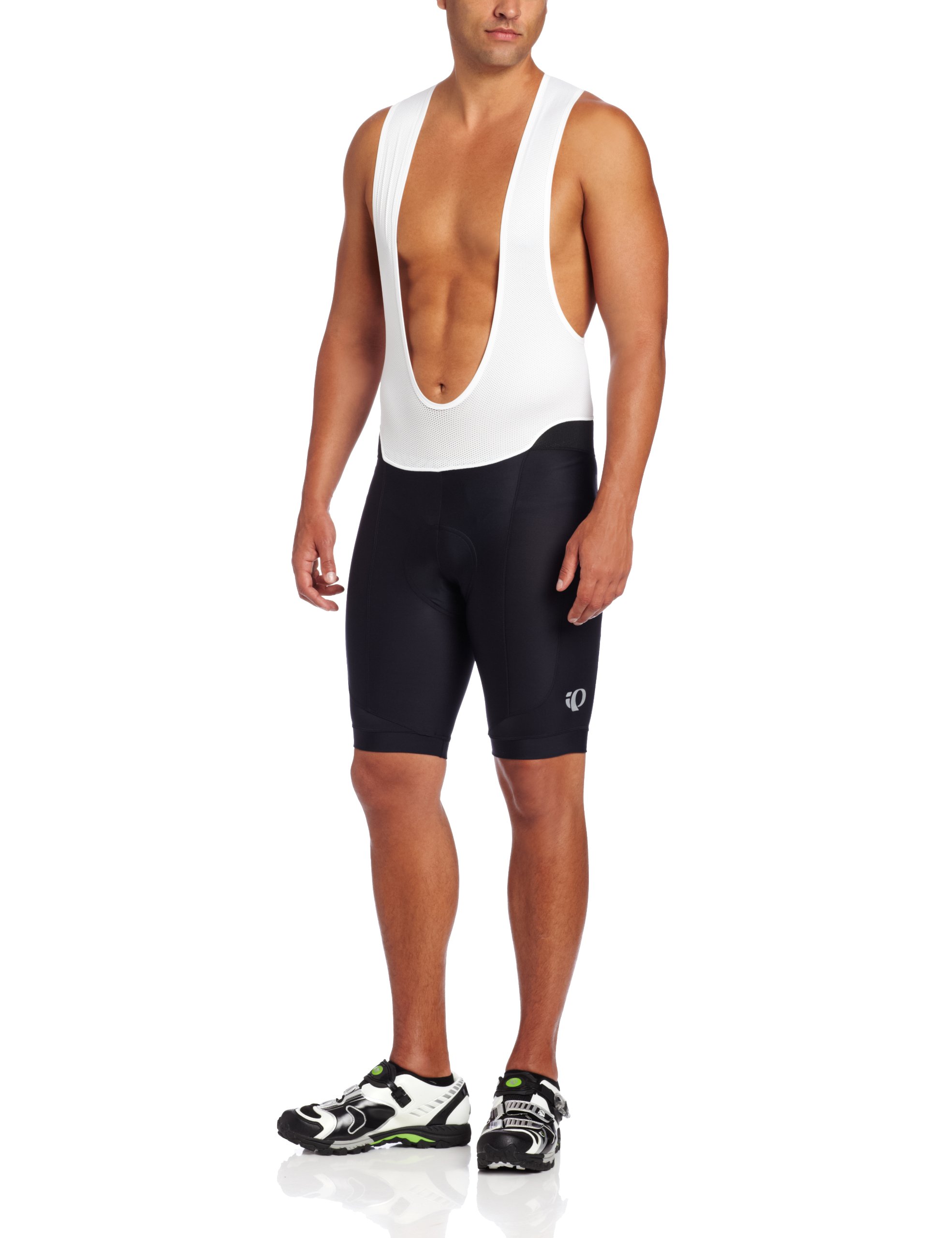 Pearl Izumi Men's Elite In-R-Cool Cycling Bib Shorts - Breathable & Moisture-Wicking for Road Biking & Training