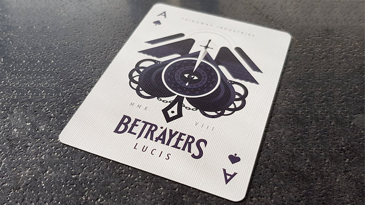 Premium Betrayers Lucis Playing Cards - Elegant Deck for Poker, Magic Tricks & Card Games - Perfect for Game Nights, Collectors & Professional Performers