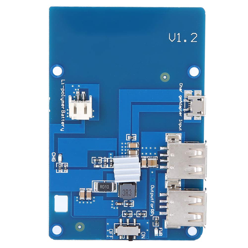 Lipo Battery Expansion Board - 3 Power Pack Expansion Module with Independent Field Power Supply & USB Output for RC Drones, DIY Electronics, and Portable Devices