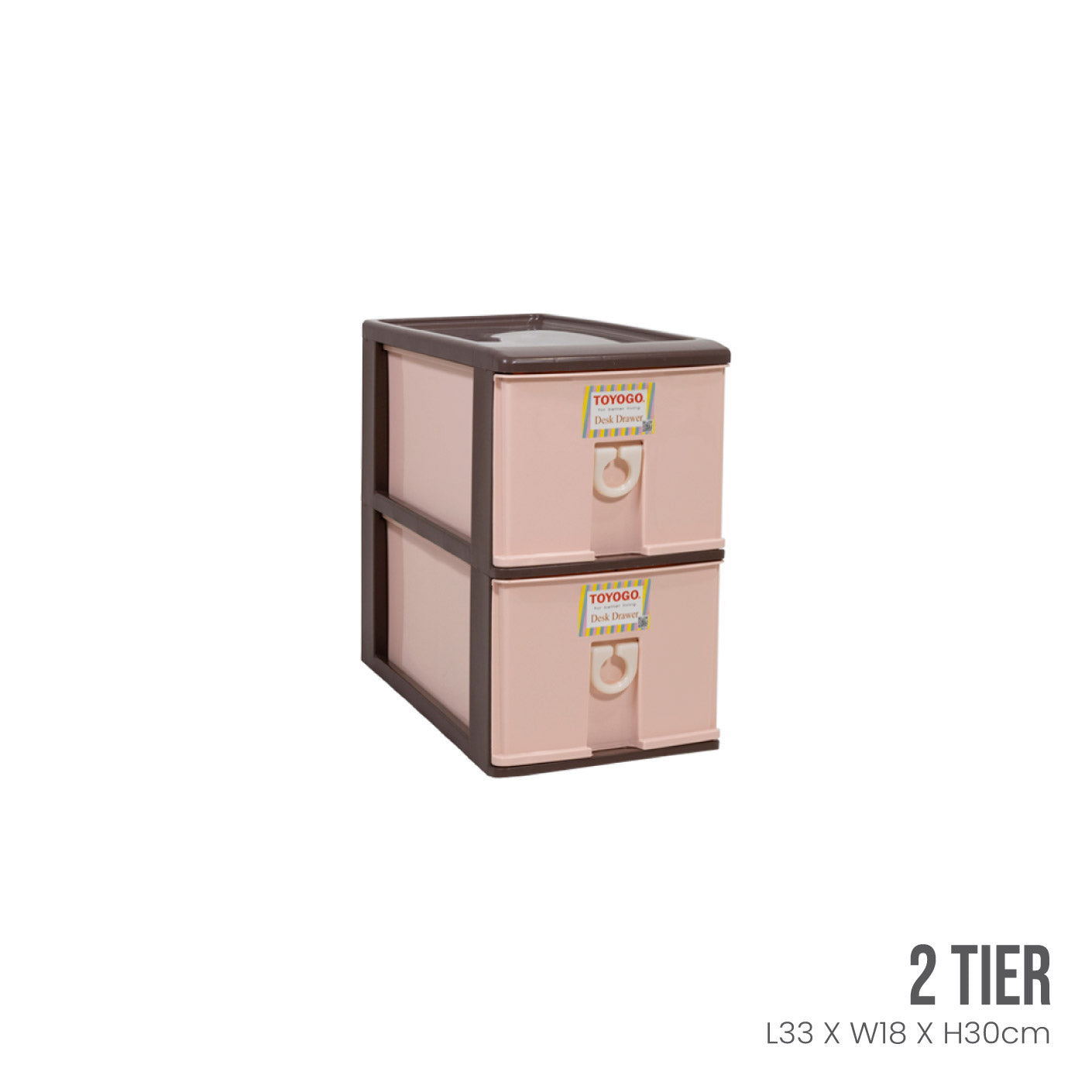 2 Tier CD/DVD Storage Drawer Organizer - SAT Drawer (302 2) for Home Office, Media Room & Entertainment Center Organization