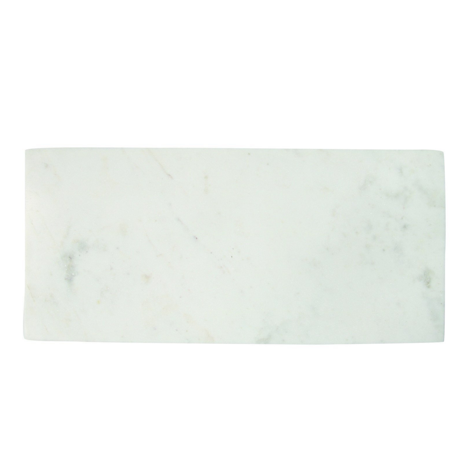 Premium White Marble Rectangular Serving Board - Elegant Cheese & Charcuterie Platter for Entertaining, Weddings & Home Decor | Durable & Stylish Kitchen Accessory