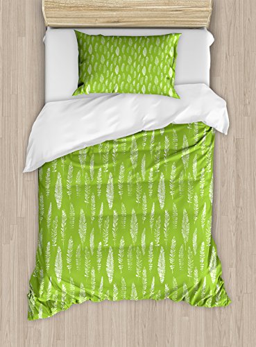 Lime Green and White
