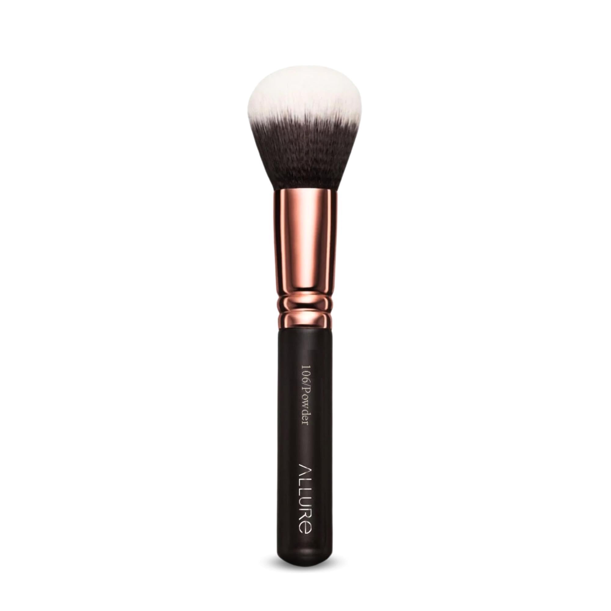 Premium Allure Powder Brush – 50g Soft Kabuki Makeup Brush for Flawless Face & Setting Powder – Perfect for Travel, Everyday Makeup & Professional Use
