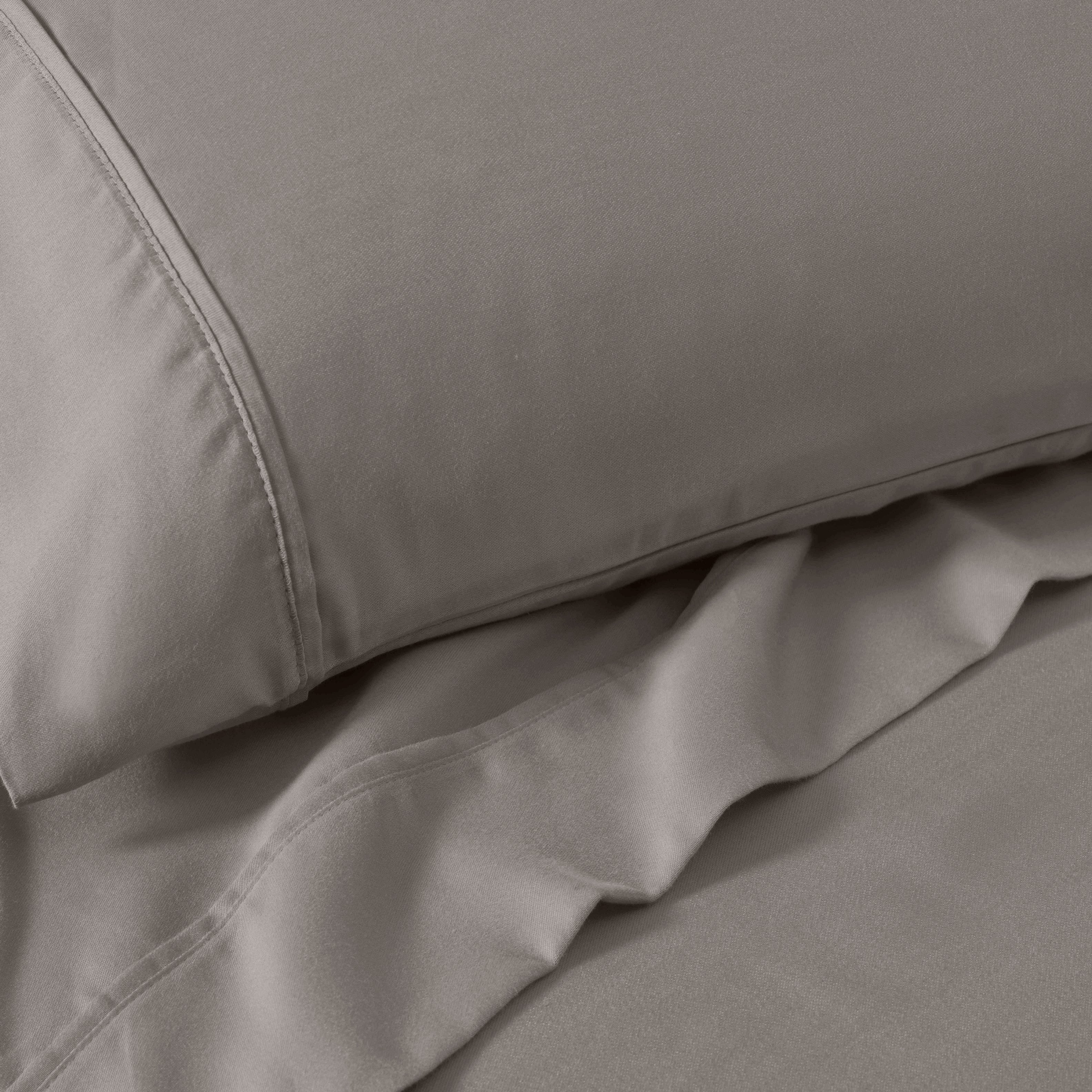 1200 Thread Count Cotton Rich Solid Deep Pocket Bed Sheet Set - Queen Size, Ultra Soft & Breathable - Perfect for Luxury Hotels, Guest Rooms & Master Bedrooms