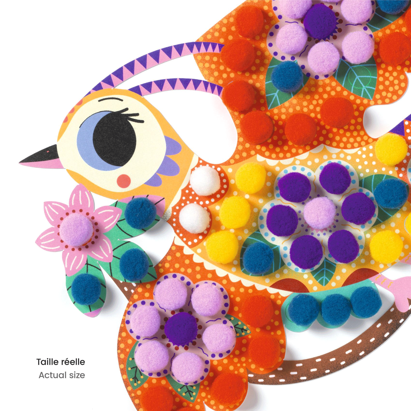 Shapes and Bubbles Birds Puzzle Game by Djeco - Fun Educational Toy for Kids Ages 3-5 | Perfect for Preschool Learning & Family Game Night