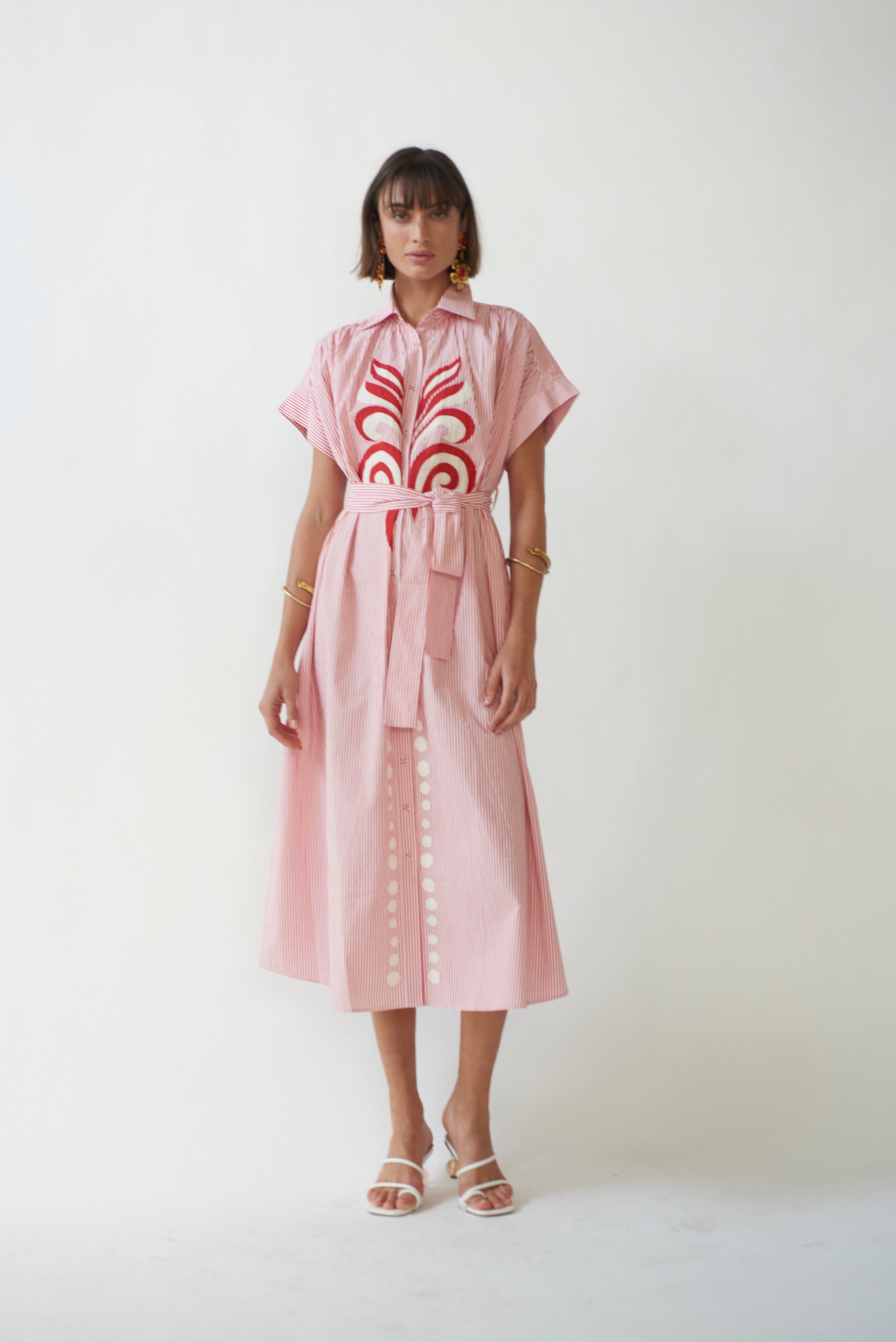 Valerie Kaftan 42 - Elegant Flowy Boho Maxi Dress for Women - Perfect for Beach Vacations, Summer Parties & Boho Chic Outfits