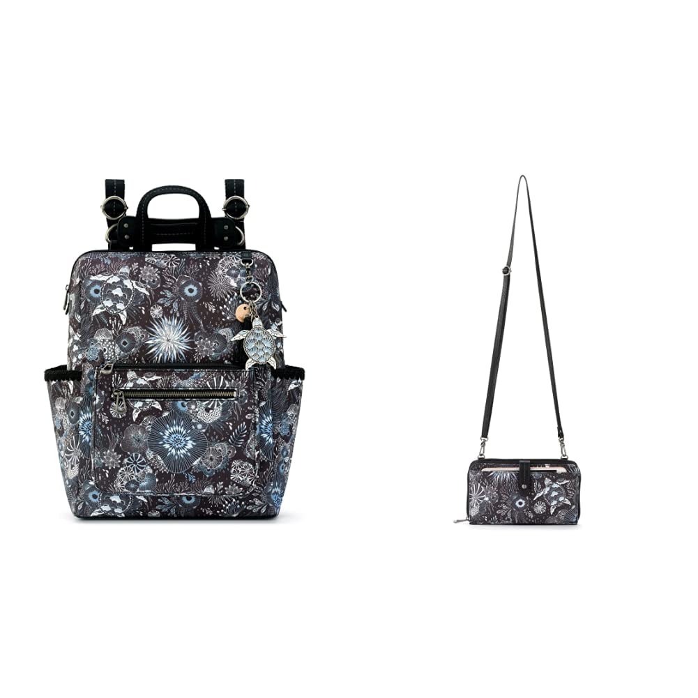 Loyola Convertible Backpack with Large Smartphone Pocket - Versatile Crossbody Bag for Travel, Work & Daily Use