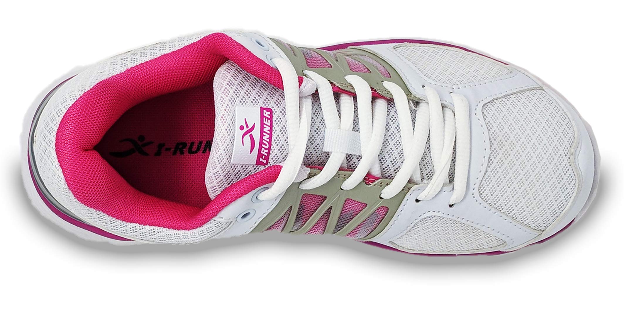 Women's Miya Leather & Mesh Walking Shoes - Comfortable & Breathable for Walking, Travel & Daily Wear