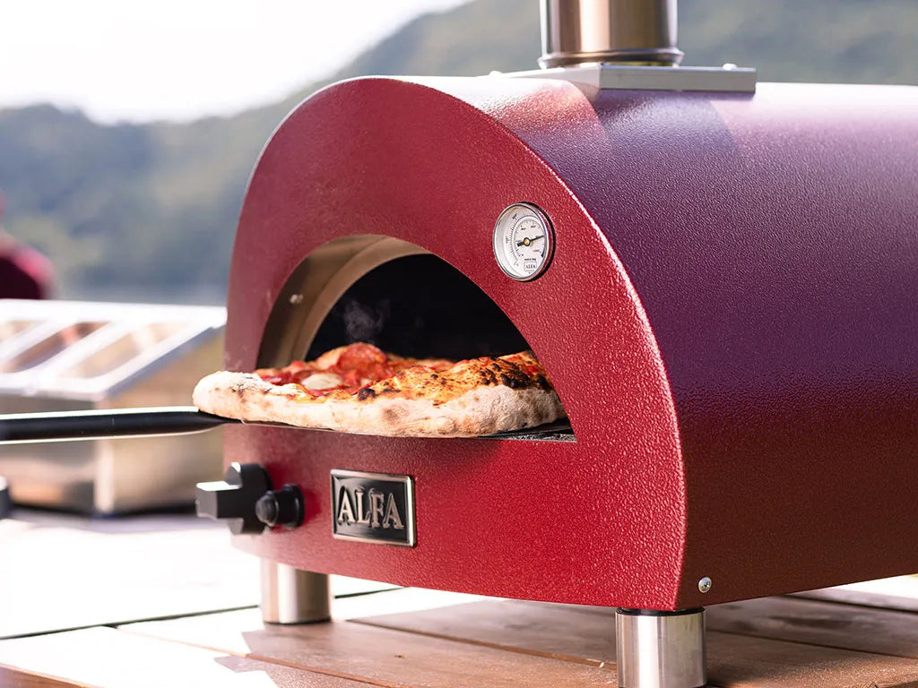Alfa Pizza Ovens Moderno Portable LP Gas Outdoor Pizza Maker - Perfect for Backyard, Camping & Outdoor Cooking Parties