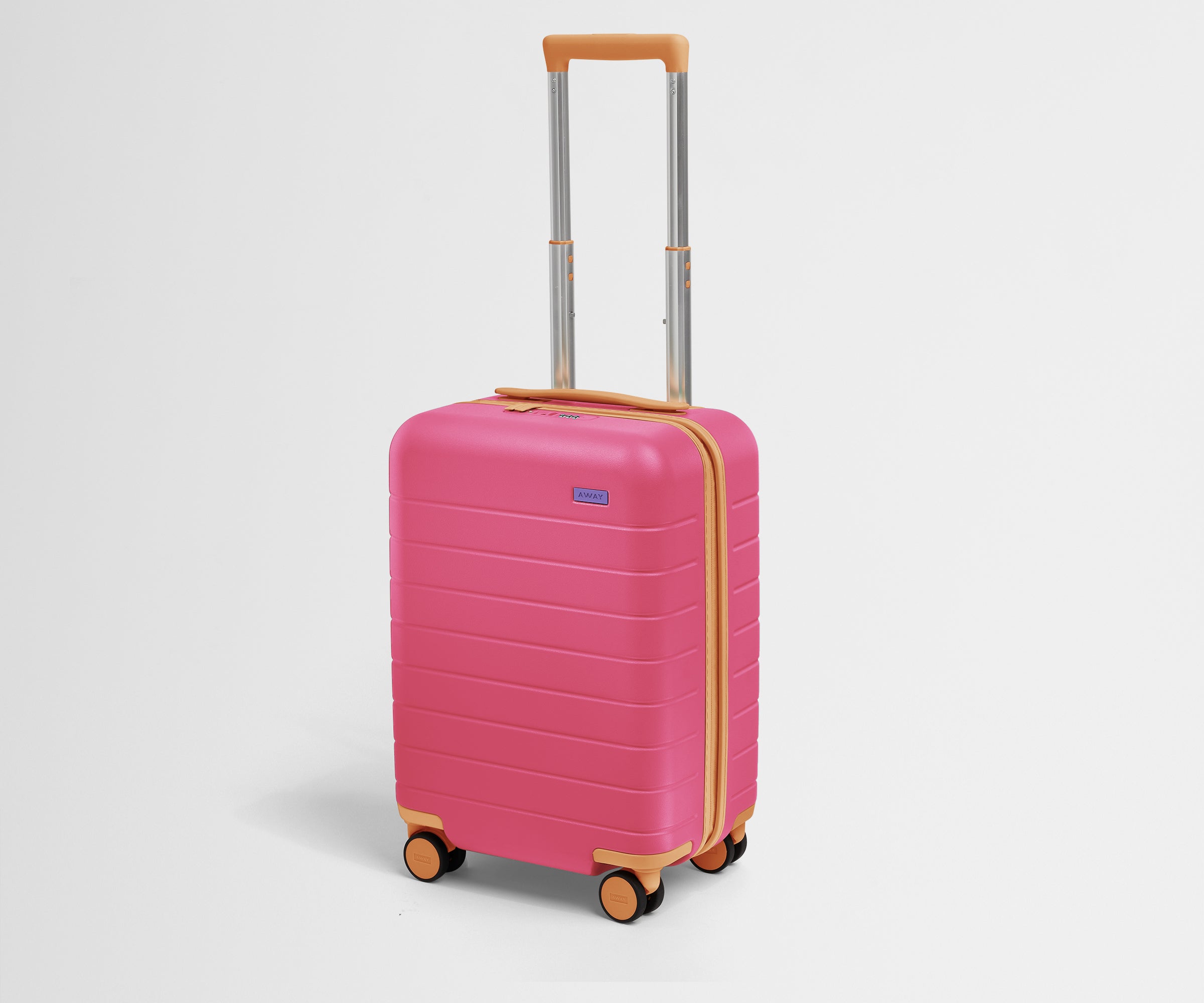 Kids Carry On Luggage in Cotton Candy Pink - Lightweight & Durable Travel Suitcase for Children's Airplane Trips & Family Vacations