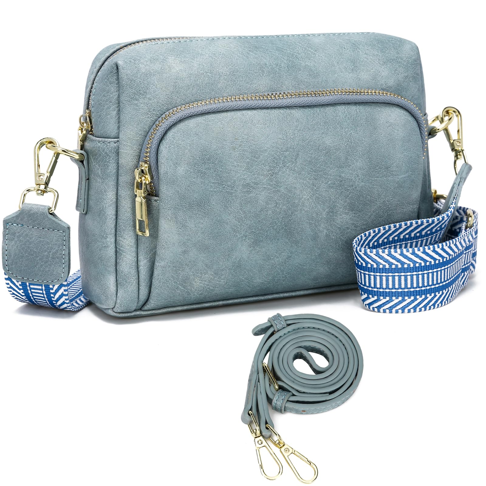 Vegan Leather Crossbody Bags for Women - Travel & Everyday Use