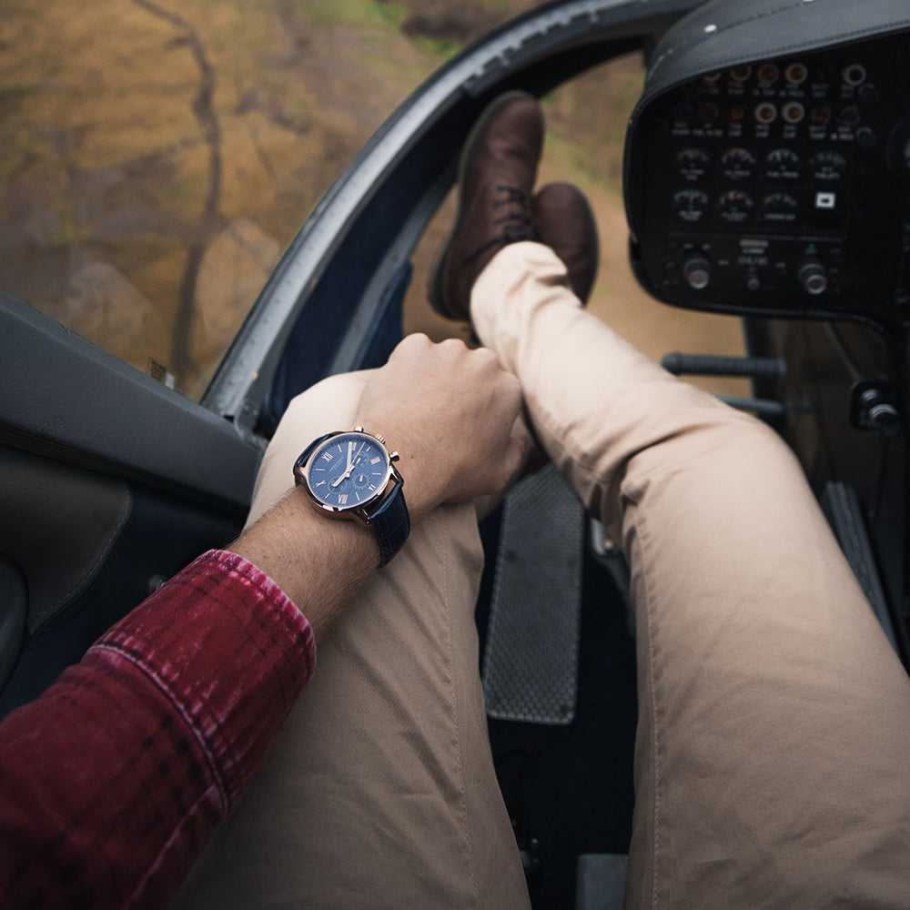 Aries Gold Urban Eternal G 103 RG BU - Stylish Rose Gold Watch for Men & Women - Perfect for Business, Casual & Formal Occasions