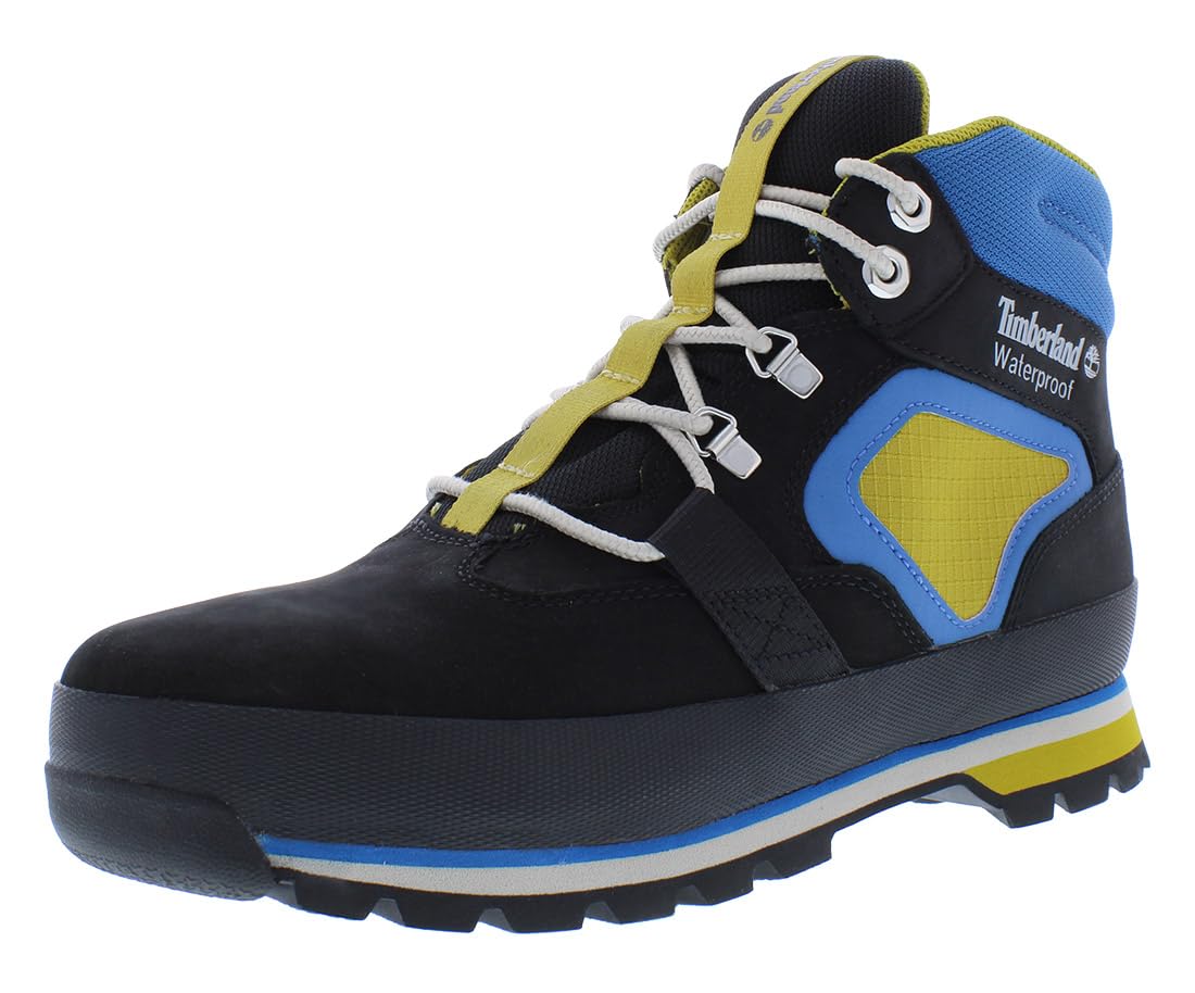 Timberland Men's Euro Hiker Boot - Waterproof Leather Hiking Shoes for Outdoor Adventures & Casual Wear