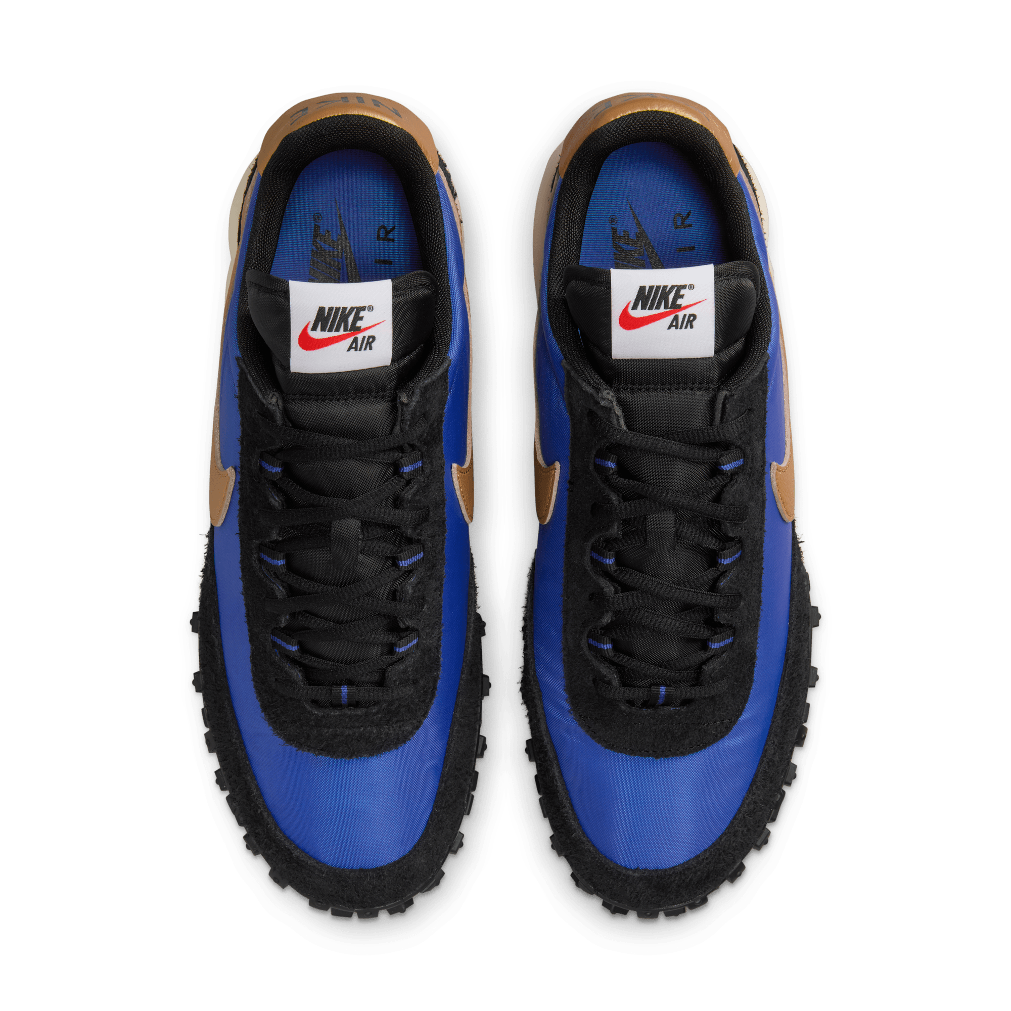 Nike Air Max Waffle SP Running Shoes - Hyper Blue/Black Colorway - Lightweight Cushioned Sneakers for Men's Athletic Training & Casual Streetwear