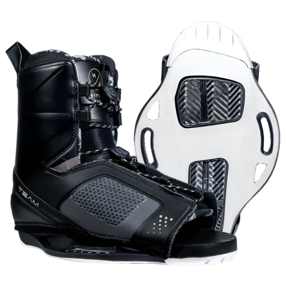 Hyperlite Team OT Wakeboard Binding 2025 - Premium Wakeboard Boots for Men & Women - Comfortable & Durable Water Sports Gear - Perfect for Boat Riding, Cable Parks & Wakeboarding Enthusiasts