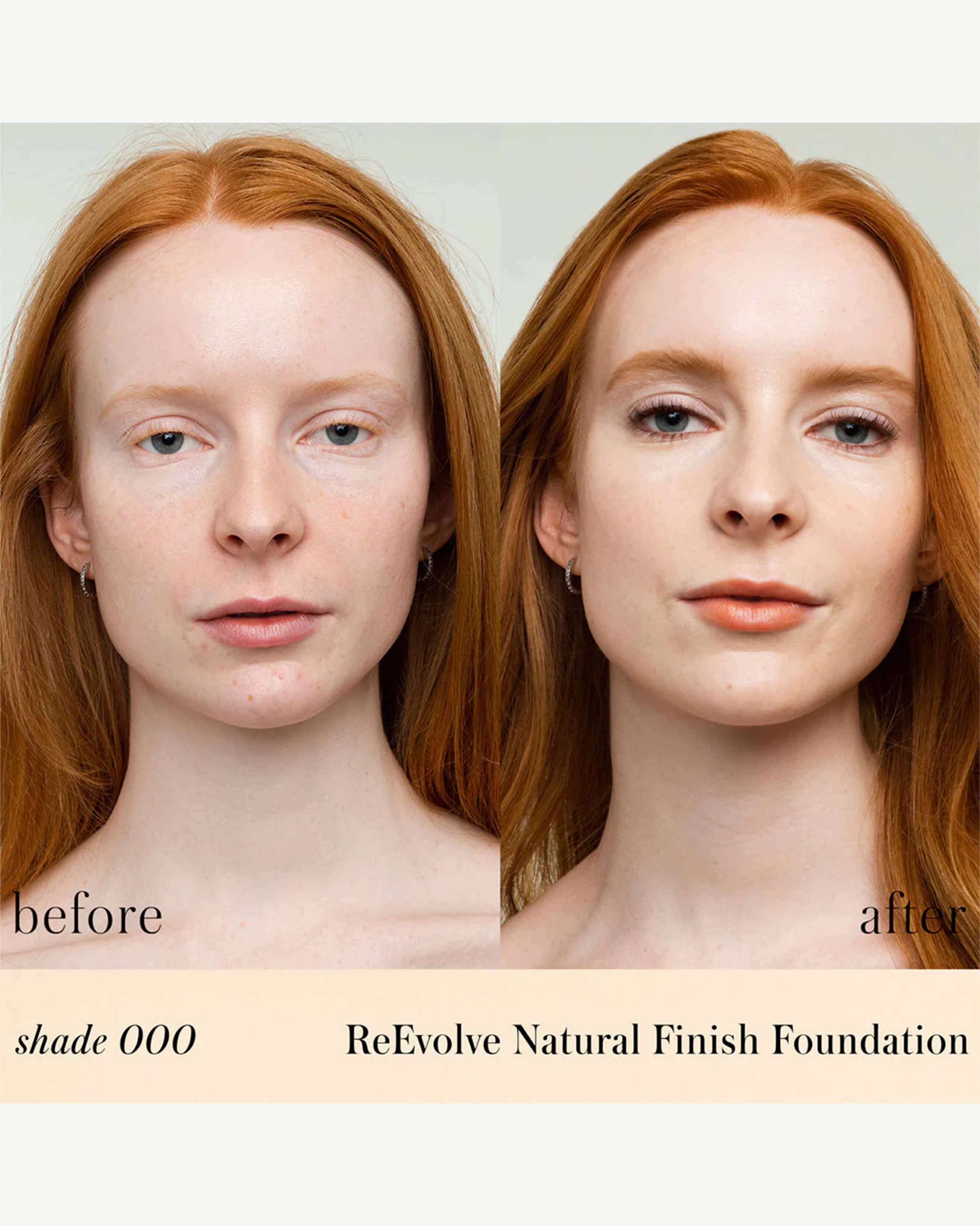 ReEvolve Natural Finish Foundation Refill - Vegan, Cruelty-Free Makeup for Flawless Coverage | Perfect for Daily Wear & Special Occasions