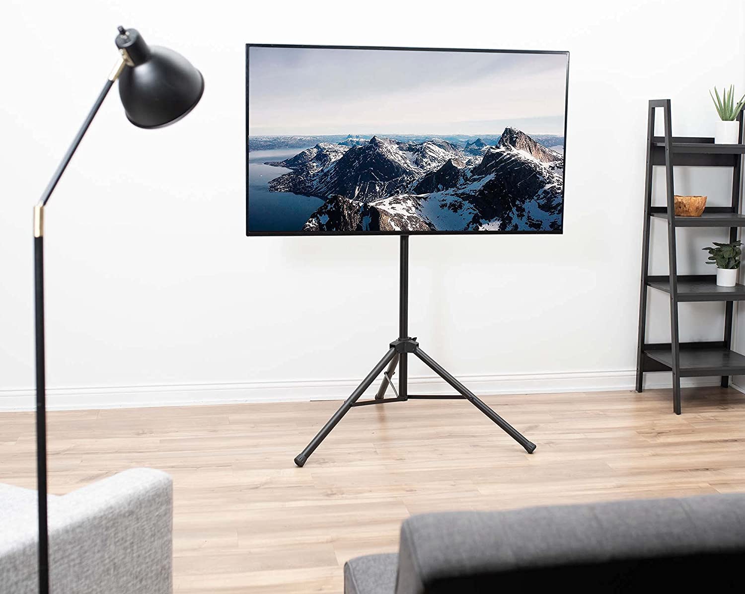 VIVO Adjustable TV Floor Stand for Flat Screen TVs 32