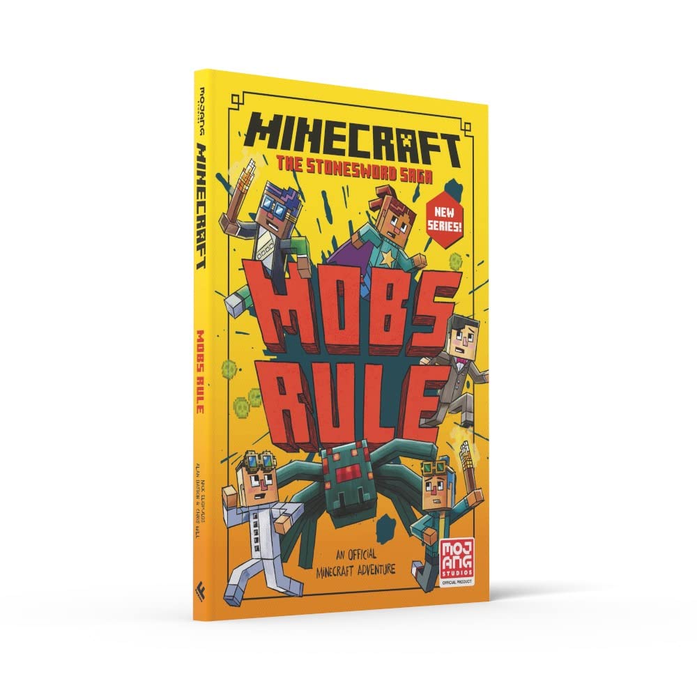 **Minecraft: Mobs Rule! - Official Illustrated Children's Gaming Fiction Book 2 (Stonesword Saga) - Perfect for Kids Ages 6-9 & Fans of Minecraft Movies - Great for Bedtime Reading & Young Gamers**