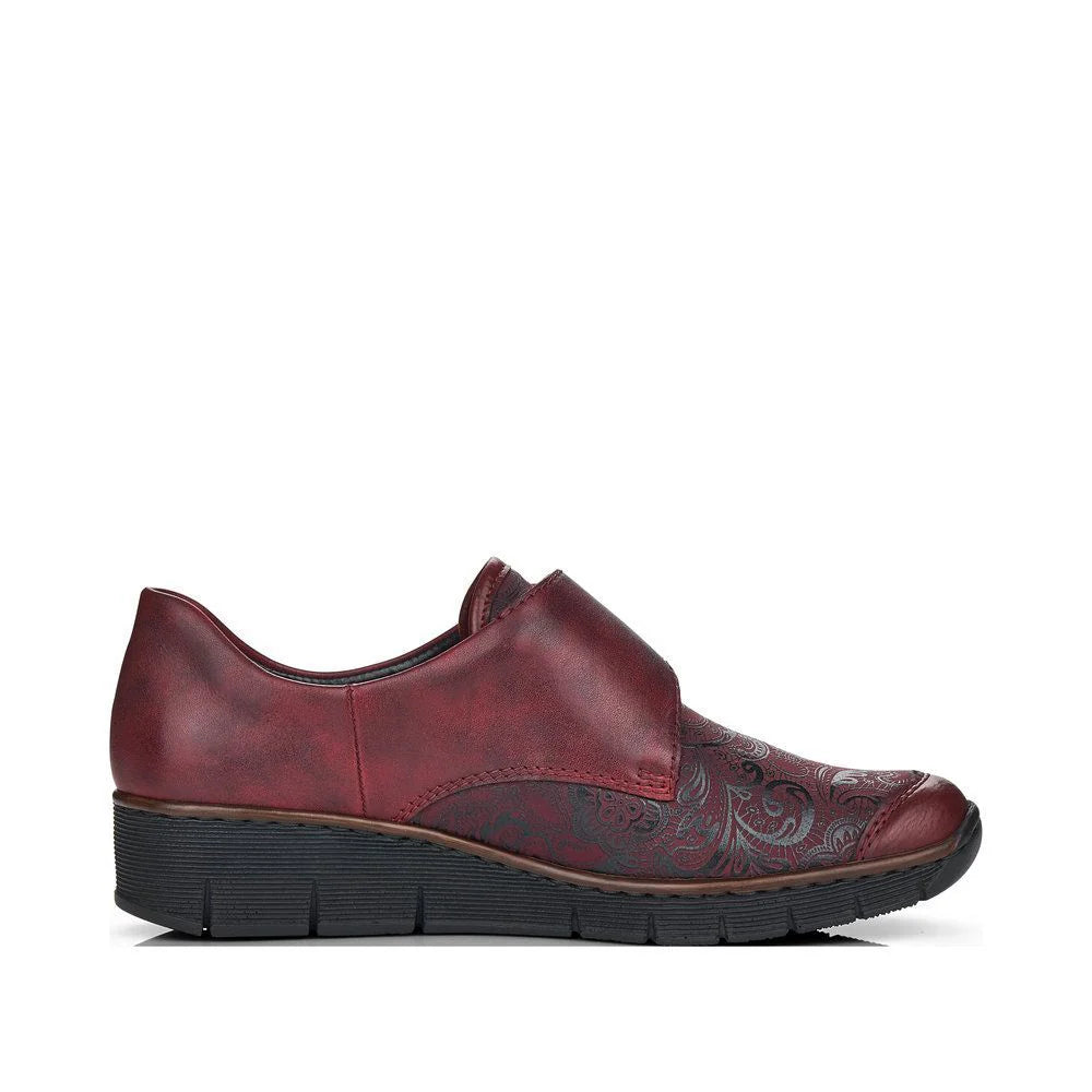 Rieker 537C0 Brown Women's Comfortable Casual Shoes for Walking, Work & Everyday Wear