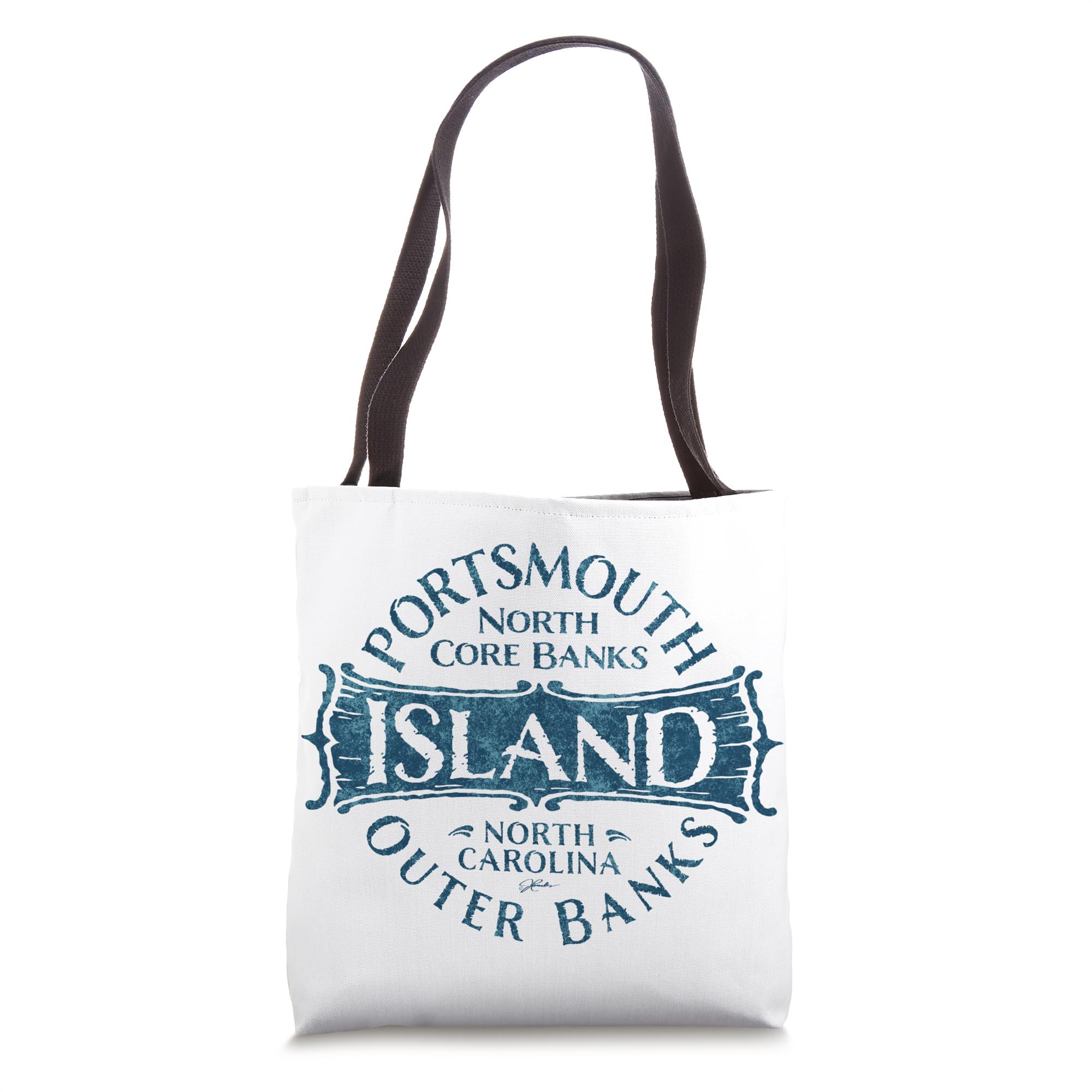 JCombs: Premium Portsmouth Island North Carolina Tote Bag - Durable & Stylish Beach Tote for Travel, Shopping & Everyday Use