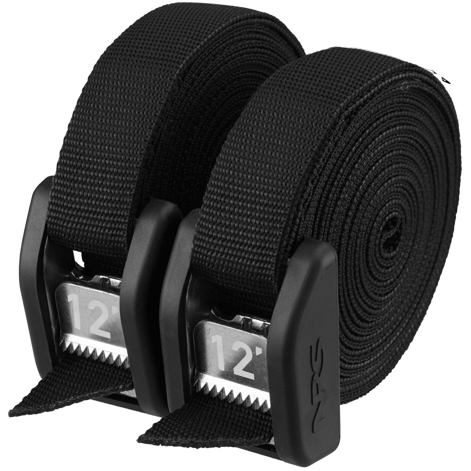 NRS 1 HD Heavy-Duty Buckle Bumper Load Straps (Pair) - Secure Cargo for Boats, Trailers & Trucks - Durable Tie-Down Straps for Outdoor Adventures