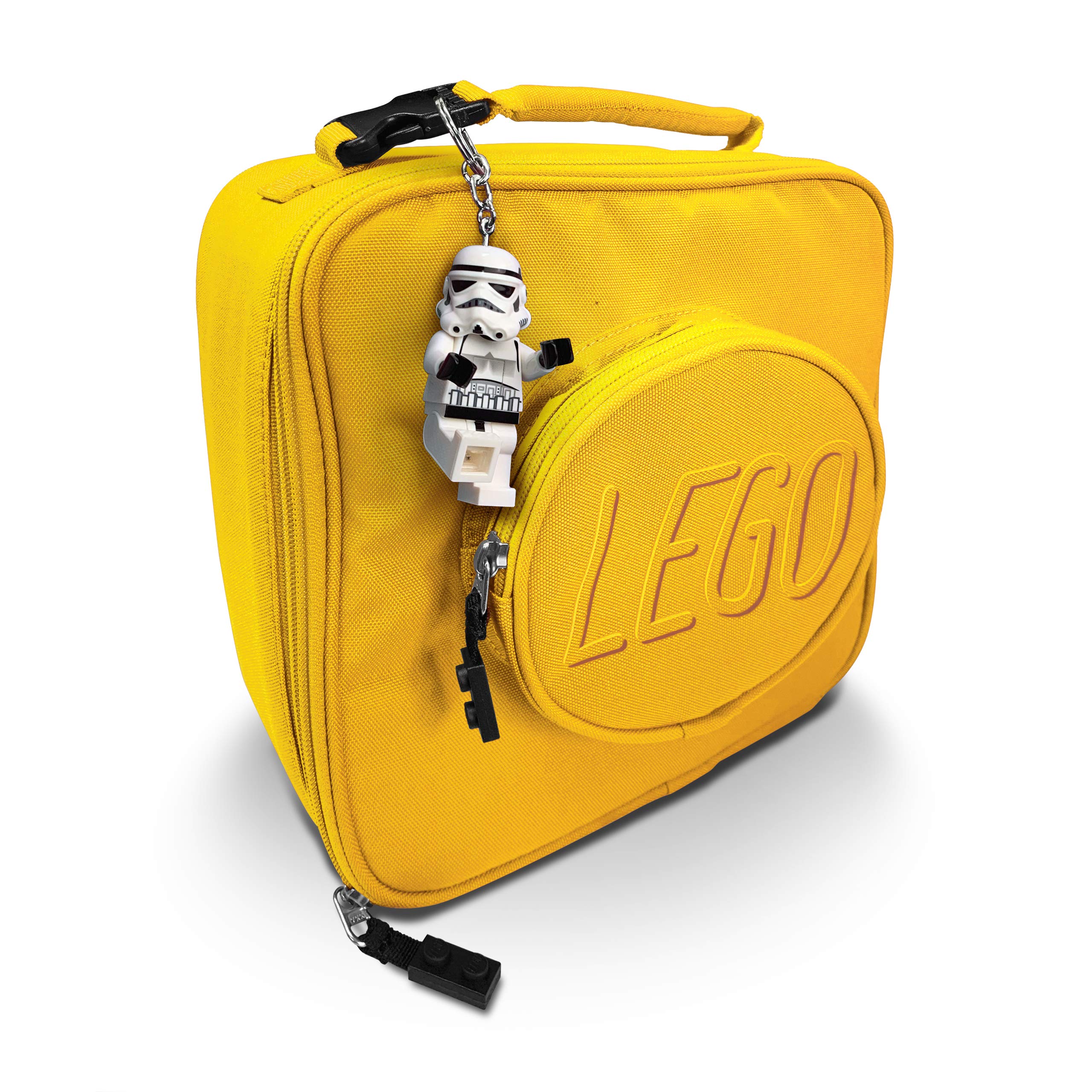 LEGO Star Wars Stormtrooper Keychain with LED Flashlight - 76mm Collectible Figure Toy Gift for Kids (Includes 2 CR2025 Batteries) - Perfect for Star Wars Fans, Cosplay Accessories & Everyday Carry