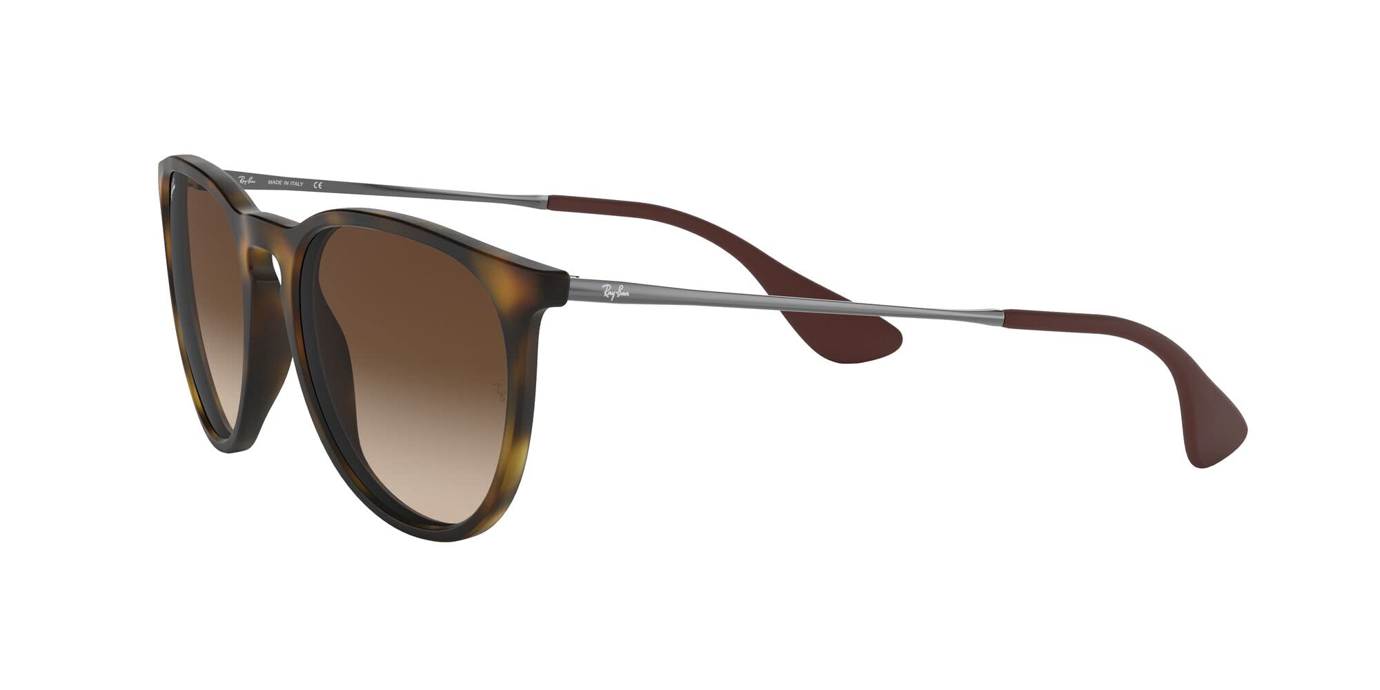 Ray-Ban RB4171 Erika Round Polarized Sunglasses for Women - UV Protection, Classic Retro Style - Perfect for Driving, Beach & Outdoor Activities
