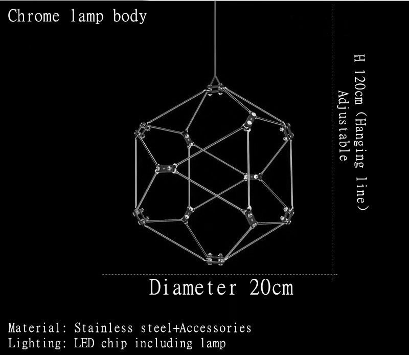 Chrome lamp body 1