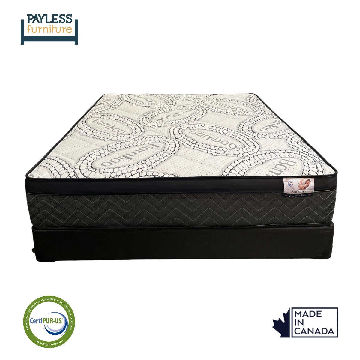 11 Inch Thick Medium Firm Mattress with Tri-Zone Pocket Coils - Perfect for Back Pain Relief & Pressure Point Support | Ideal for Side, Back & Stomach Sleepers