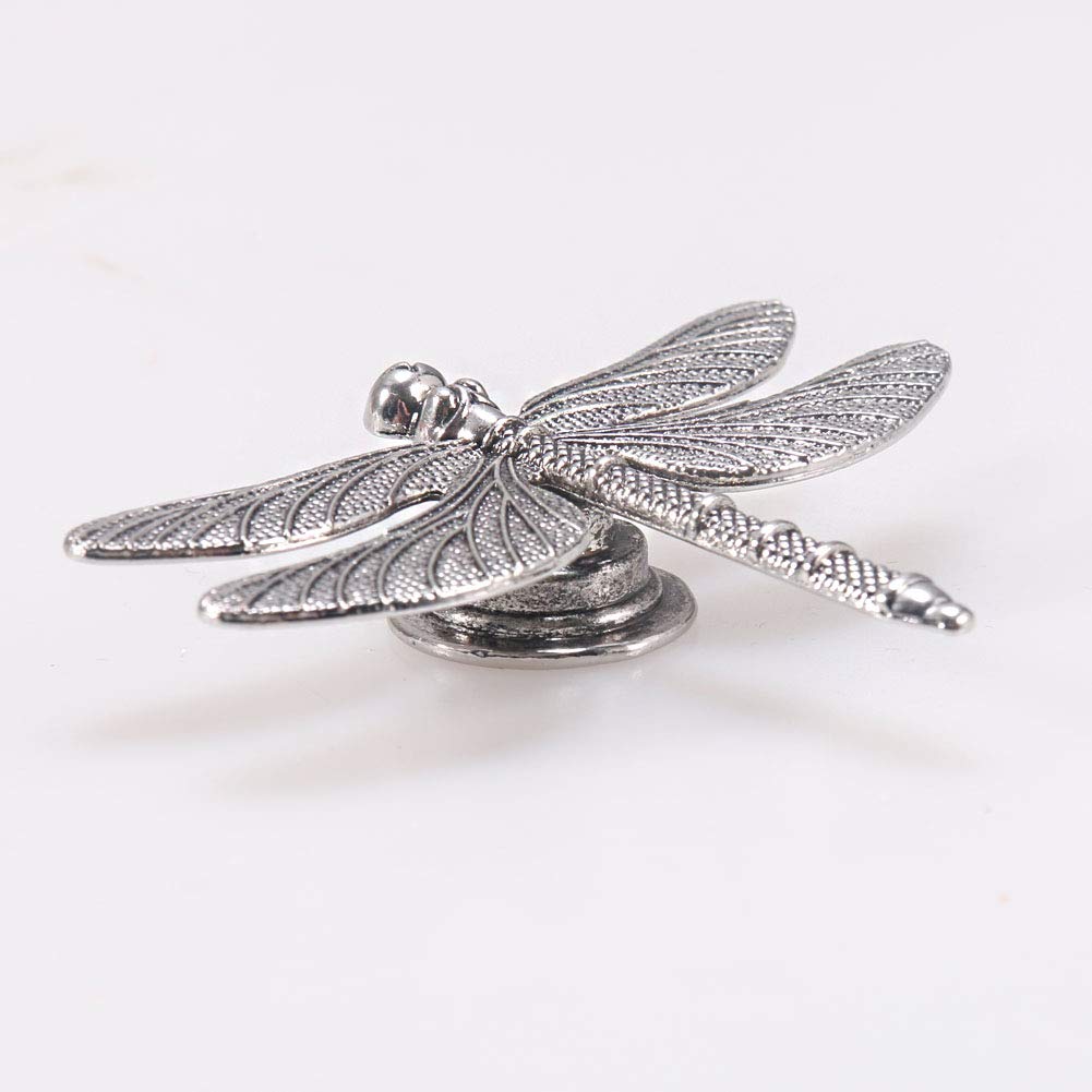 Dragonfly Cabinet Knobs 2-Pack for Kitchen, Bathroom & Wardrobe - Elegant Door Pulls
