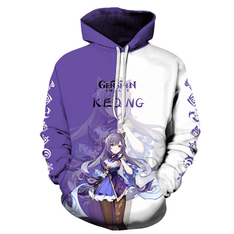 Anime Cosplay Hoodie - Unisex Pullover Sweater with Kangaroo Pockets for Halloween & Manga Fans | Perfect for Conventions, Costume Parties & Casual Wear