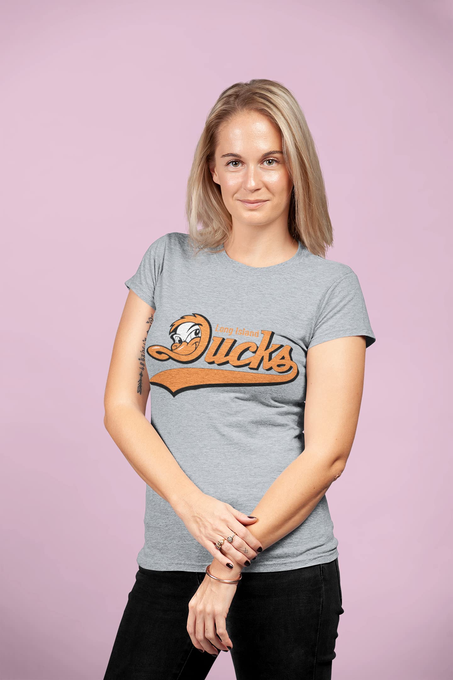 Long Island Ducks Unisex T-Shirt - Comfortable Cotton Tee for Men & Women - Perfect for Casual Wear, Sports Events, and Duck Hunting Enthusiasts